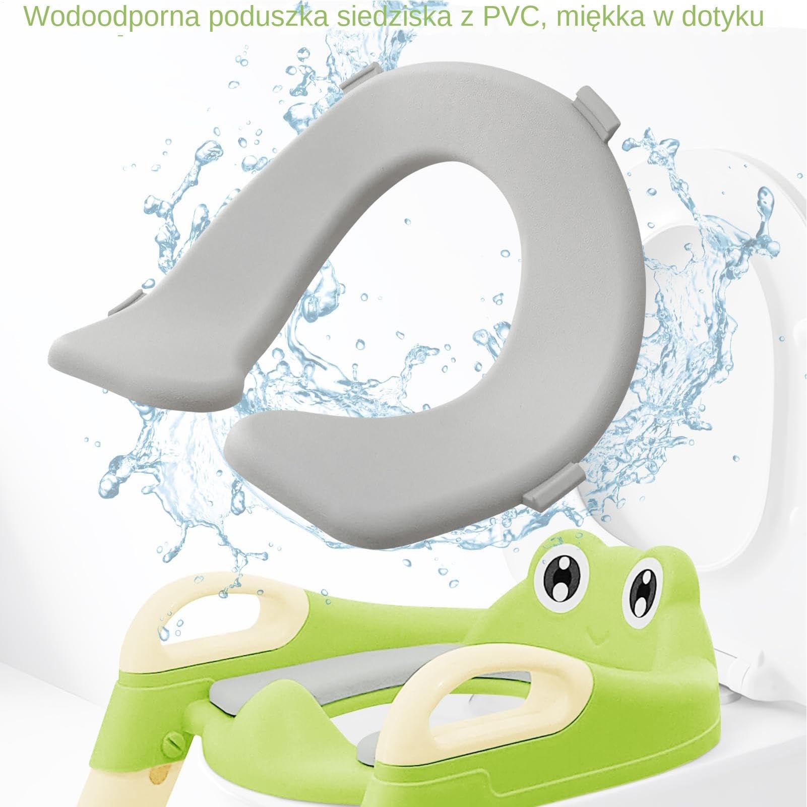 Drabinka do nocnika dla ma?ych dzieci, siedzisko do nauki nocnika | Krzes?o do nocnika z drabink? do nauki ?aby, Nocnik do nauki siedzenia z drabink? do sto?ka dla dziewcz?t, dzieci i dzieci