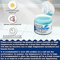 Vista 6 de 【Paquete de 3】 Masilla de gel de limpieza para coche, masilla limpiadora de coche, herramientas automáticas, limpiador de interior de coche