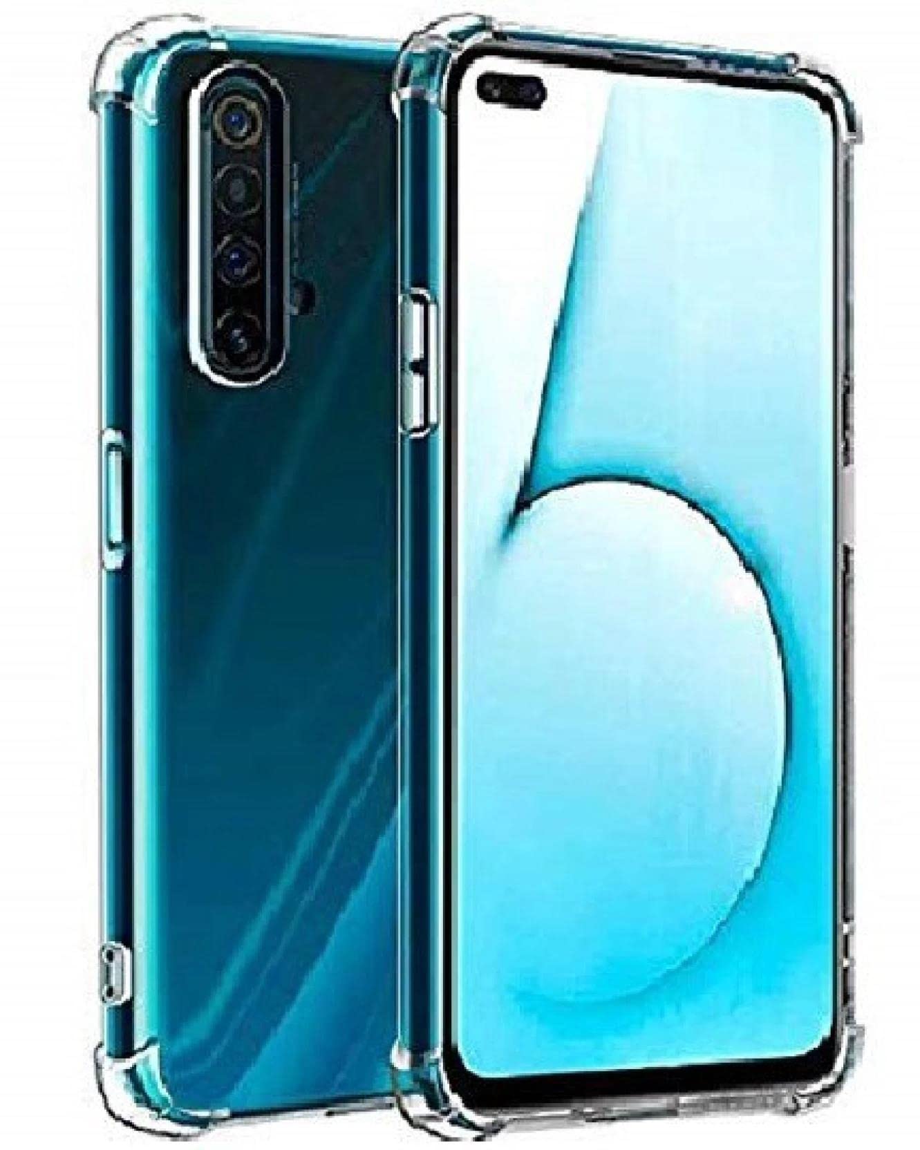 Gorilion Bumper Case Clear Flexible Back Cover for Realme X3 Zoom / X3 / Realme X50 - Transparent (B0B9K8GVF9) Amazon Price History, Amazon Price Tracker