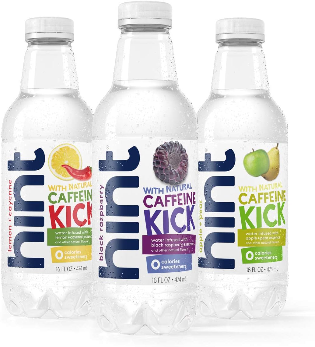 Hint Kick, Variety Pack, 16 Oz (Pack of 12)