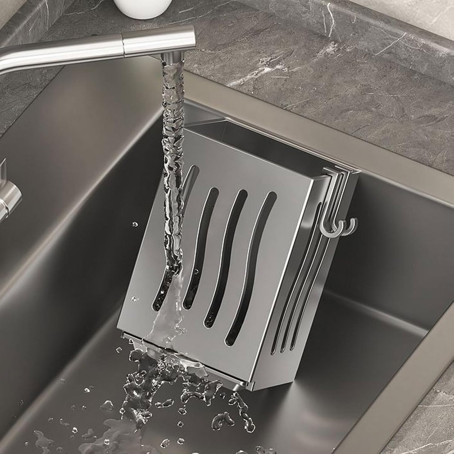 Kitchen Utensil Storage Rack Portable Chopstick Holder Organizers Easy to Use and Install for Men and Women Multifunctional Utensil Organizers