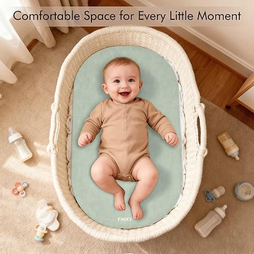 Miniatura 4 de Cambiador portátil Cambiador de bebé, cambiador de pañales lavable, impermeable, plegable, de cuero vegano, cambiador portátil para viajes y hogar,