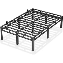 ROIL 16 Inch King Bed Frame Double Layer 2 in 1 Platform with Round Corner