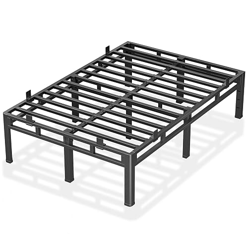 ROIL 16 Inch Full Size Bed Frame, Double Layer Metal