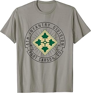 Fort Carson United States Army 4th Infantry Division T-Shirt