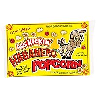 Vista 17 de KICKIN' Carolina Reaper - Palomitas de maíz para microondas con pimienta – Paquete de 6 – Palomitas de maíz gourmet picantes – Son una gran