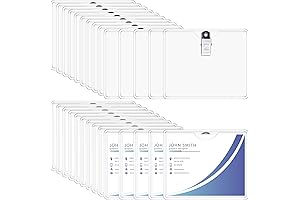 Multi-Purpose PVC Plastic Name Tag Holders for Conferences & Education