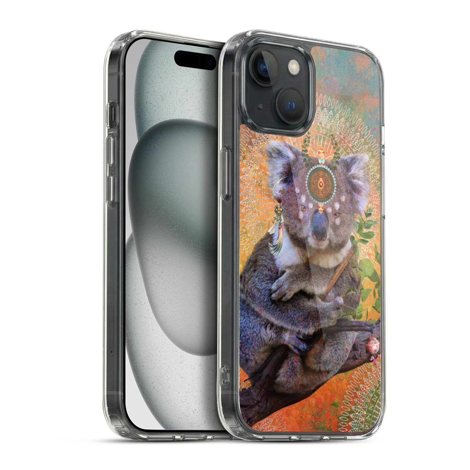 Carcasa protectora trasera de gel suave iPhone 15 Plus Koala Jena DellaGrottaglia 7