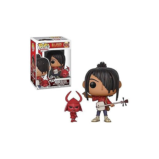 Funko Pop Movies: Kubo And The Two Strings - Kubo With Little Hanzo Collectible Figure, Multicolor