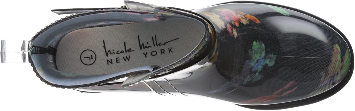 Nicole Miller Women's Sleeker Rain Boot