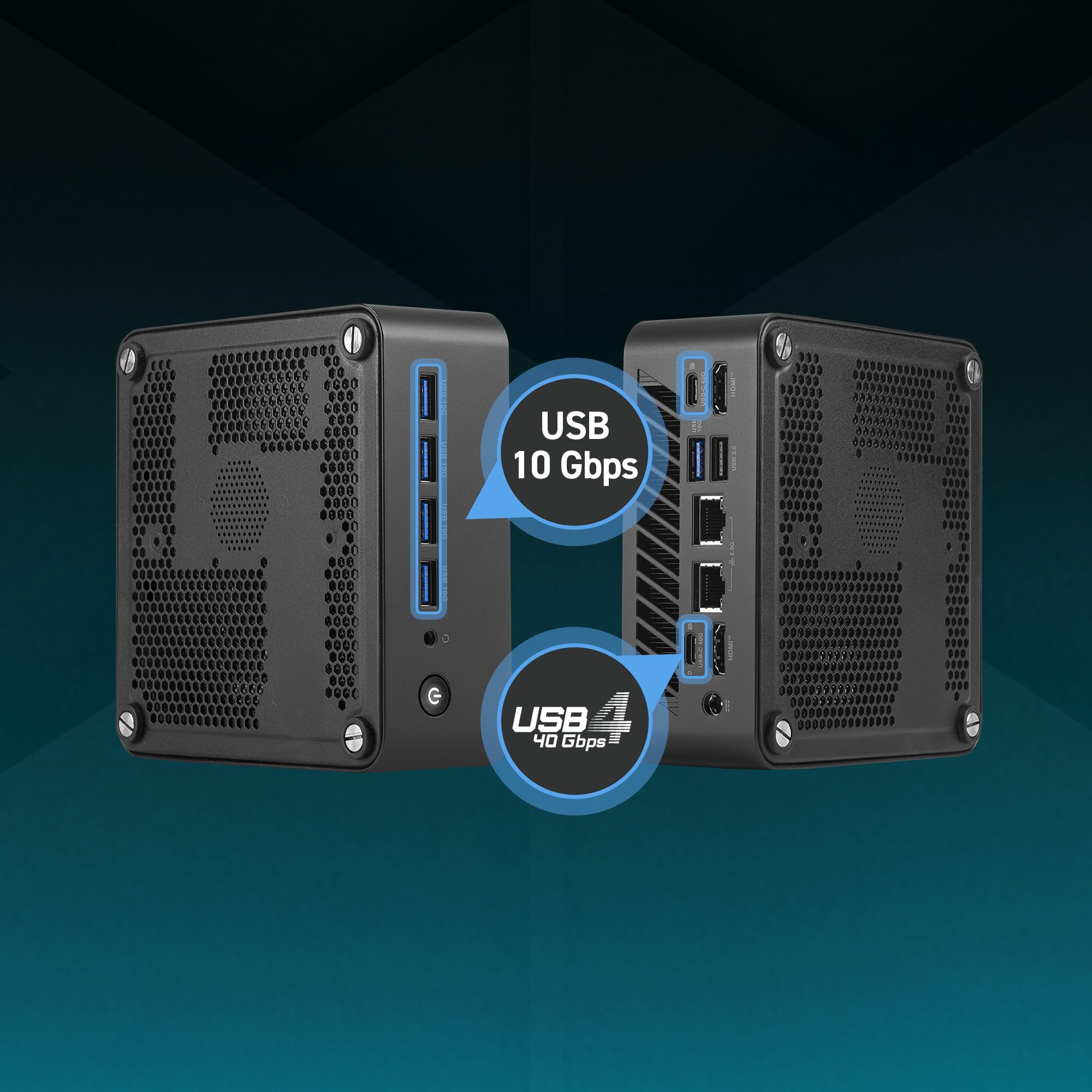 MSI Cubi Z 8M-031XAT Mini PC AMD Ryzen 7 255 16 Go/512 Go