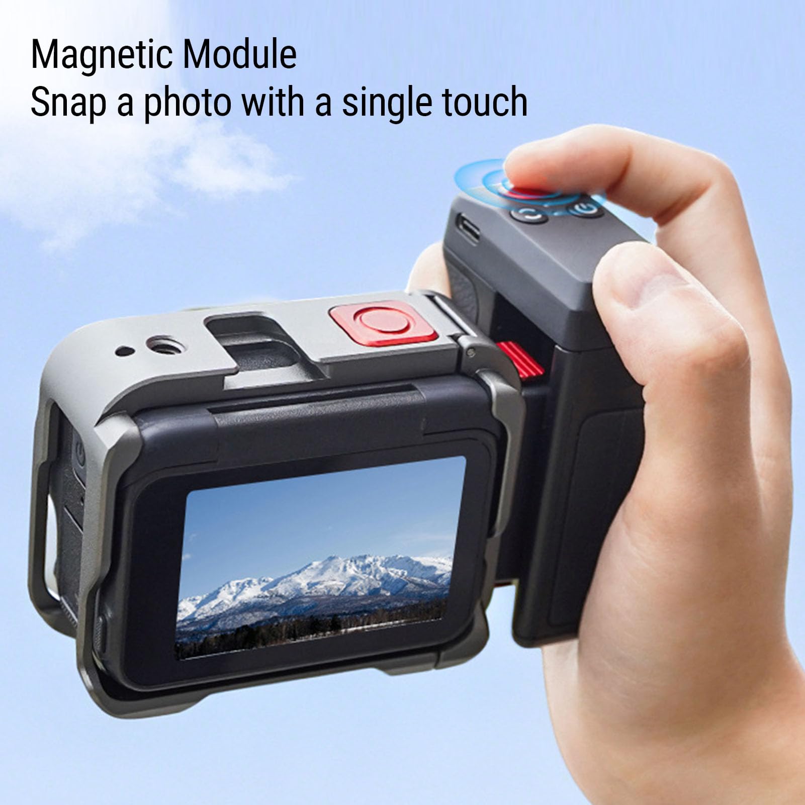 Matybobe Supporto Magnetico a Rilascio Rapido per Fotocamera,