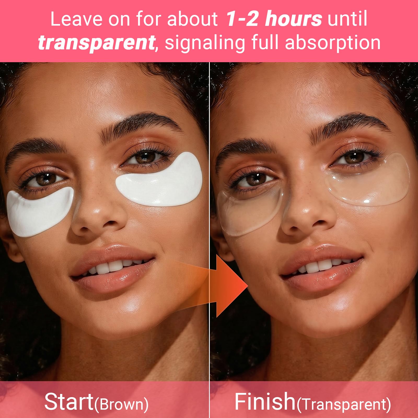 iMethod PDRN Collagen Boost Eye Patches – Under Eye Mask, Instant Lift Eye Mask per ridurre le linee sottili, rinforzare sotto gli occhi per cerchi scuri, occhi gonfi, 8 paia