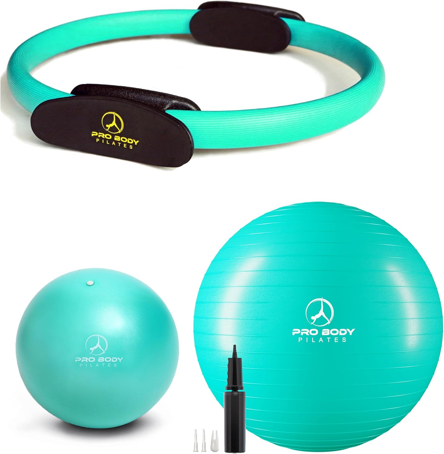 Amazon.com: ProBody Pilates Aqua 14" Magic Circle, 9" Mini Exercise ...