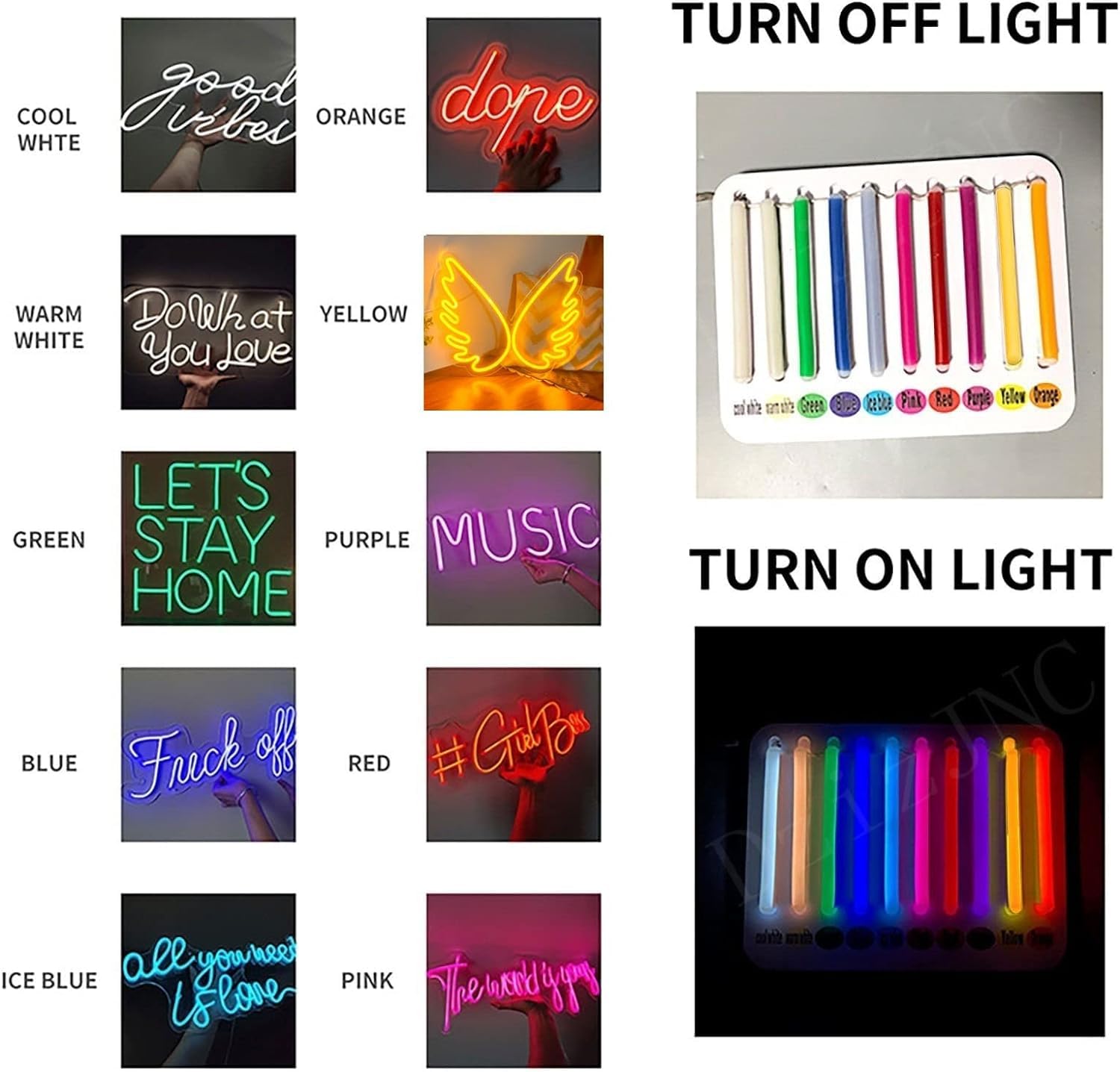Letrero de luz LED de neón luces de café, luces de neón hechas a mano para cafetería sala de hogar, decoración de pared de tienda (púrpura, 48 x 56 cm)