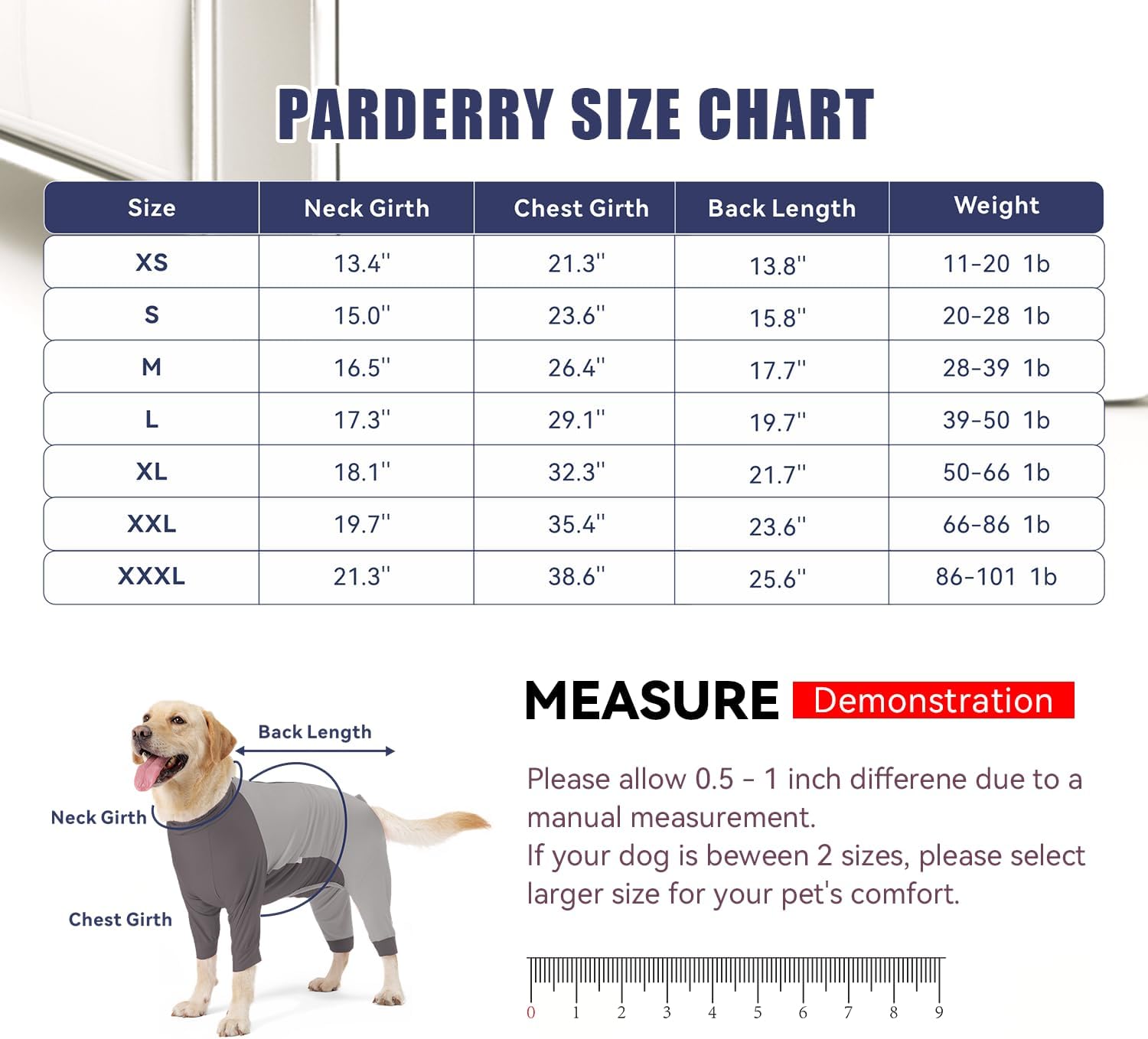 Dog リカバリースーツ 手術用 犬 ワンジー 女性と男性用 Eカラー 代替 抜け落ち防止 パジャマ 長袖 クラミング ボディスーツ