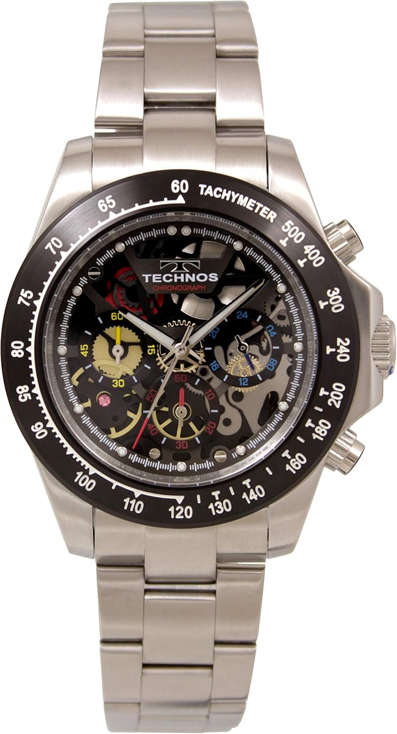 T217 超美品 テクノス メンズ 腕時計 TECHNOS