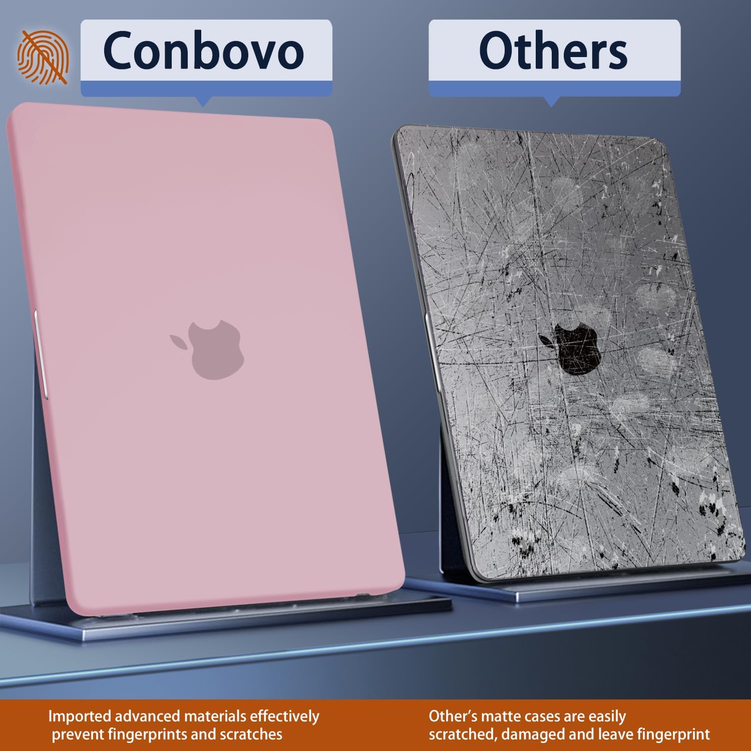 Compatible with New MacBook Air 13.6 inch Case 2022 2024 2025 M2 M3 M4 A2681 A3113 A3240, Plastic Hard Shell Case Keyboard Cover Screen Protector USB C Adapter, Chalk Pink