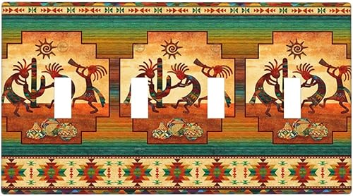 Miniatura 85 de 70s Retro Sun 1 Gang Outlet Covers Dúplex Receptáculo Hippie Hongo Placa de pared Decorativa Boho Sol Sunrise placa frontal Placa de interruptor