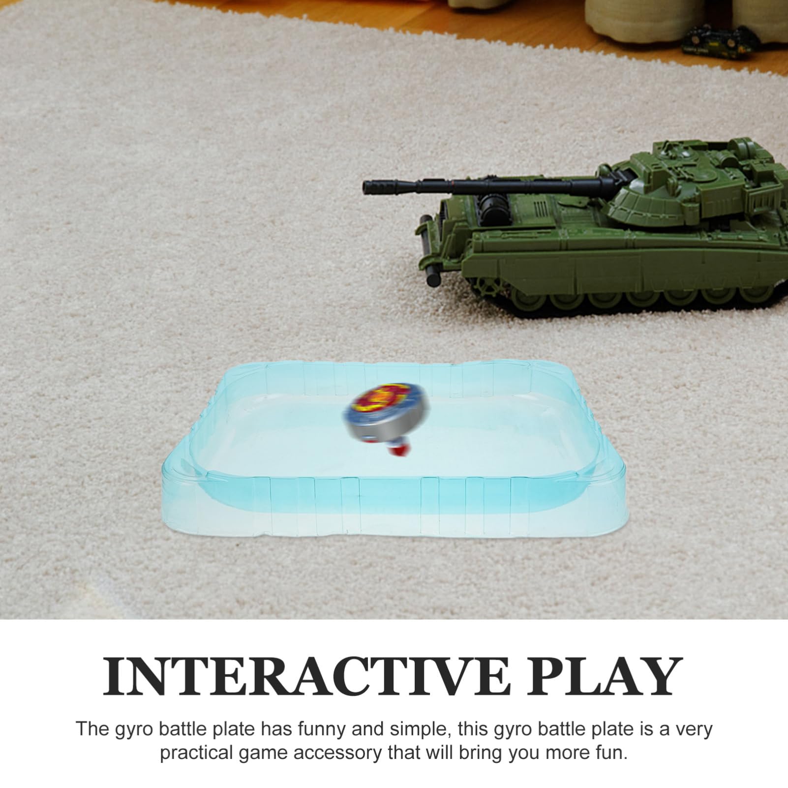 TOYANDONA Di Combattimento Giroscopico Di Allenamento Di Battaglia Giroscopio Giocattoli Tavola Rettangolare Giroscopio Gioco Pallet Giroscopio Vassoio