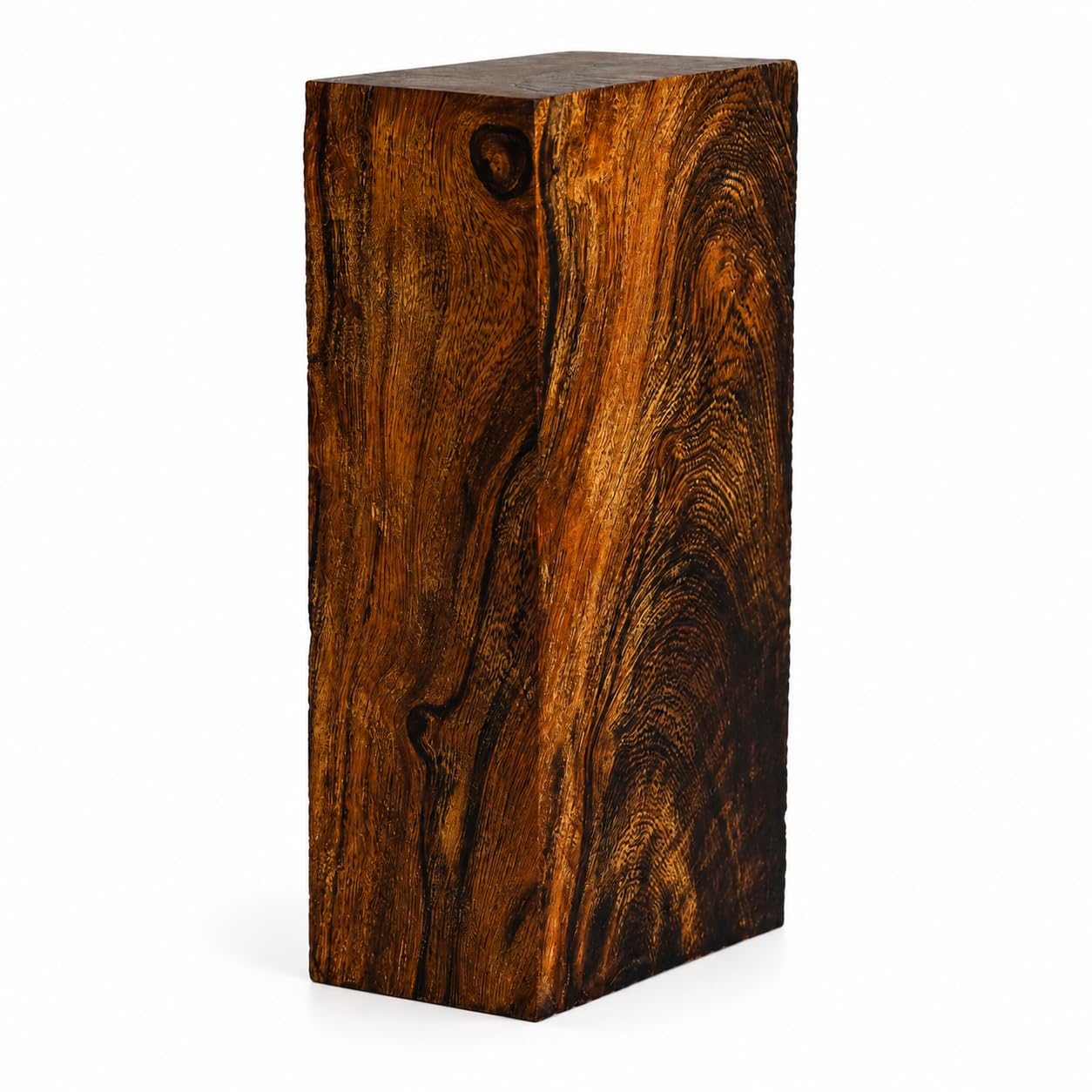 IECAP LLC Hartholz Eisenholz Rohlinge Exotisches Holz - Woodchucks Holz - Hartholz Holz - Naturholz für DIY Handwerk - Eisenholz Holz Drehlinge - Größe 15,2 x 7,6 x 5,1 cm, 1 Stück