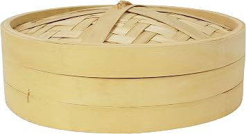 Steamer Basket Chinese Handmade Cookware Healthy Food Prep Steaming Baskets For Dumpling Rice