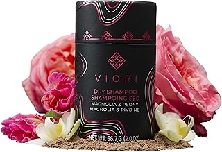 Viori Dry Shampoo Powder, Magnolia and Peony - Fast-Absorbing - Volumizing Shampoo - Dry Shampoo for Oily Hair - Neutralizes Odor - Long-Lasting