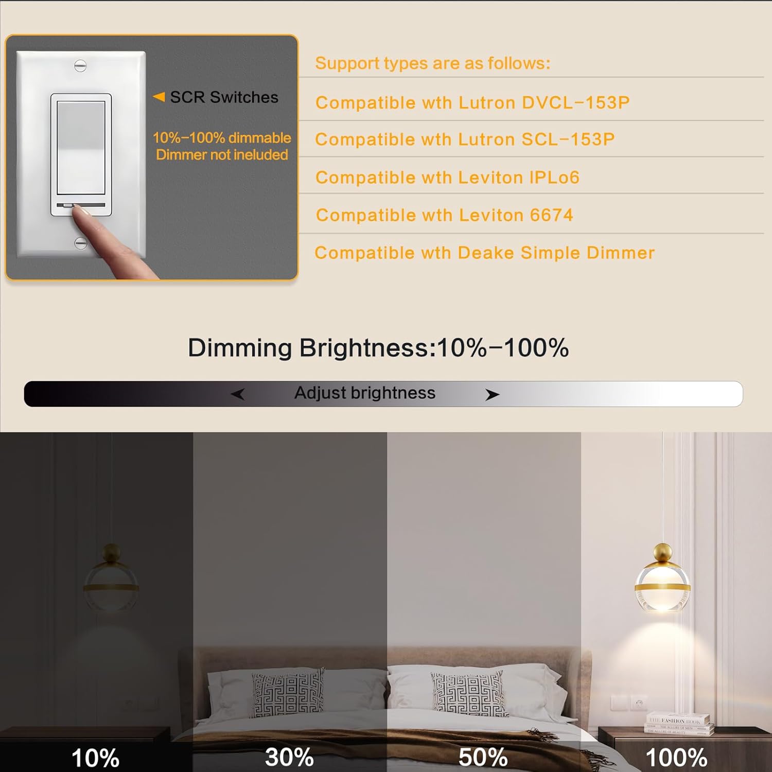 1-Light Gold Pendant Lights Kitchen Island Modern LED Ceiling Hanging Pendant Lights Acrylic Globe Pendant Light Fixtures for Dining Room Bedroom Living Room