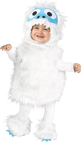 Fun World Disfraz de Snow Beastie para niño, multicolor, grande