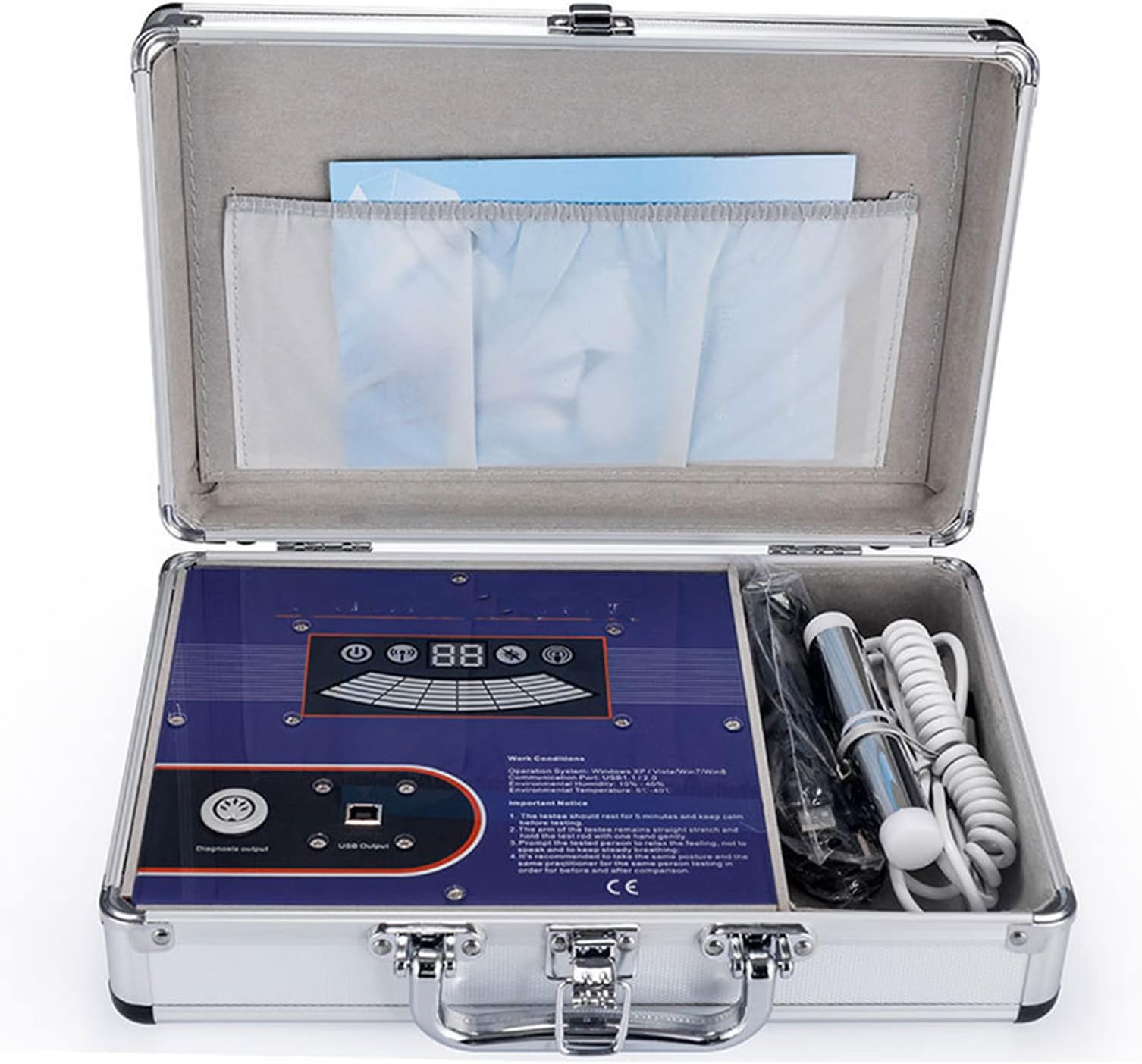 Quantum Resonance Magnetic Analyzer, Magnetic Resonance Body Analyzer,Multifunctional Subhealth Body Detector, Quickly and Accurately Test Physical Health, for All Windows