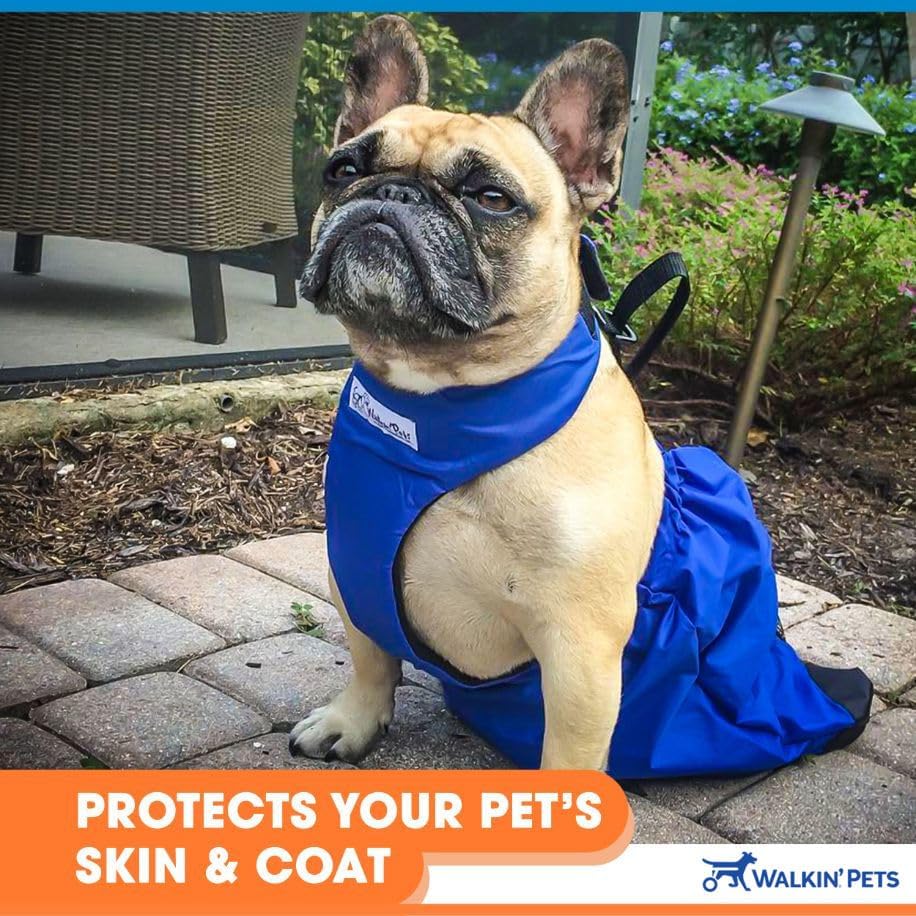 Miniatura 3 de Walkin' Bolsa de arrastre - Cómoda bolsa de arrastre para perros y gatos discapacitados, protege el pecho y las extremidades, fabricada con nailon