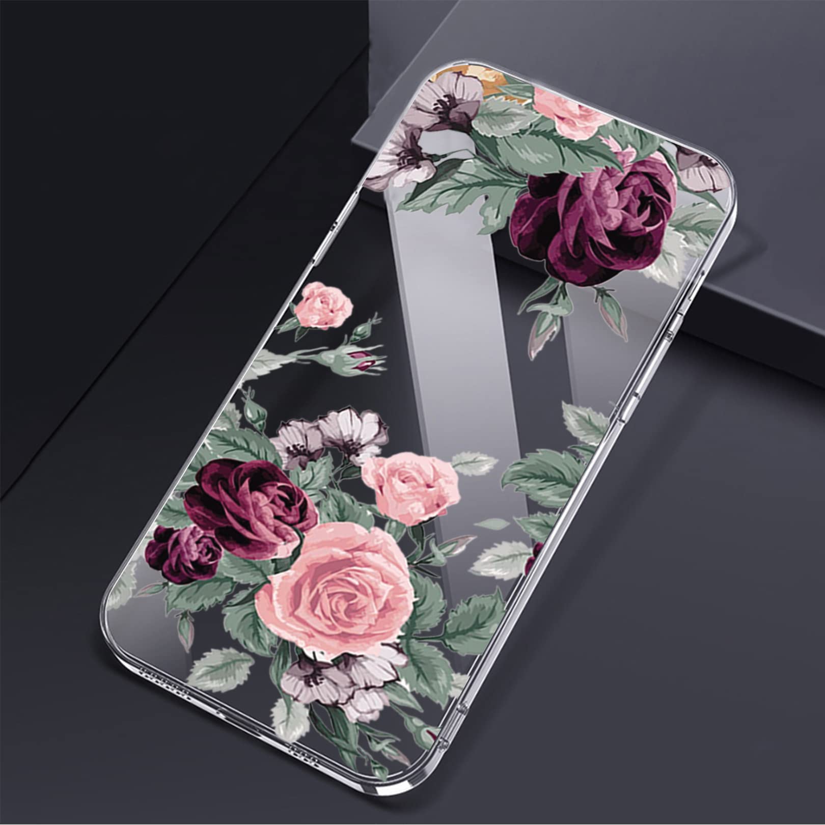 CXKJ Custodia per Doogee S61 (6.00 Pollice),Trasparente Cover Silicone Case Crystal Ultra Thin Morbido TPU Bumper Anti-Scratch Anti Scivolo Protettiva Case,per Doogee S61 Cover - A21
