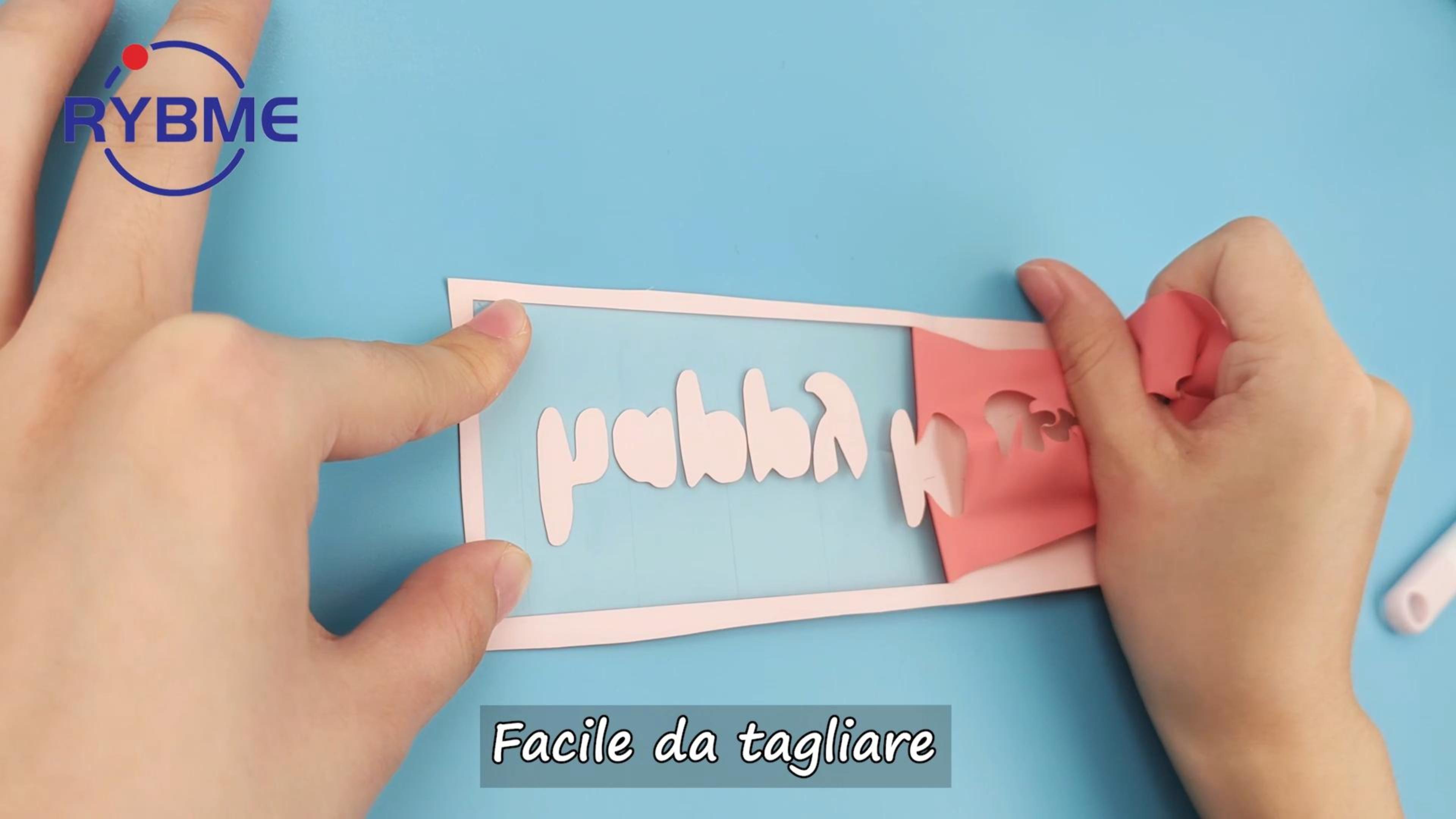 Vinile Termoadesivo 3D Per Tessuti Ryebme - Rotolo 10x6FT, Rosso, Per Magliette, Borse E Decorazioni Fai Da Te - Foto 9