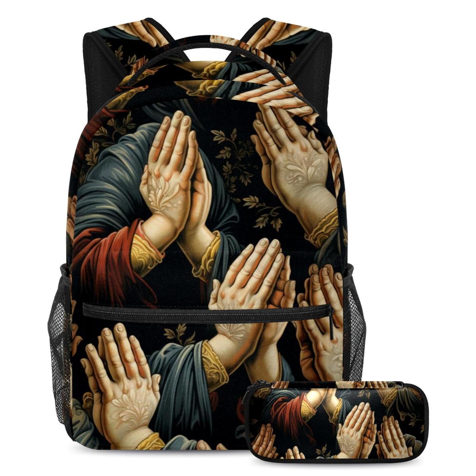 Sac à dos de jour multicolore 40cm pour ranger les cahiers A4 - 7