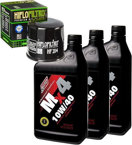 Kit de cambio de aceite 10W-40 para Yamaha 2008 YFM350X Wolverine 2WD SRA