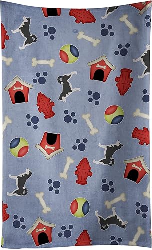 Caroline's Treasures BB3980KTWL Siberian Husky Dog House Collection - Toalla de cocina para platos, toalla de mano para invitados, toalla de baño
