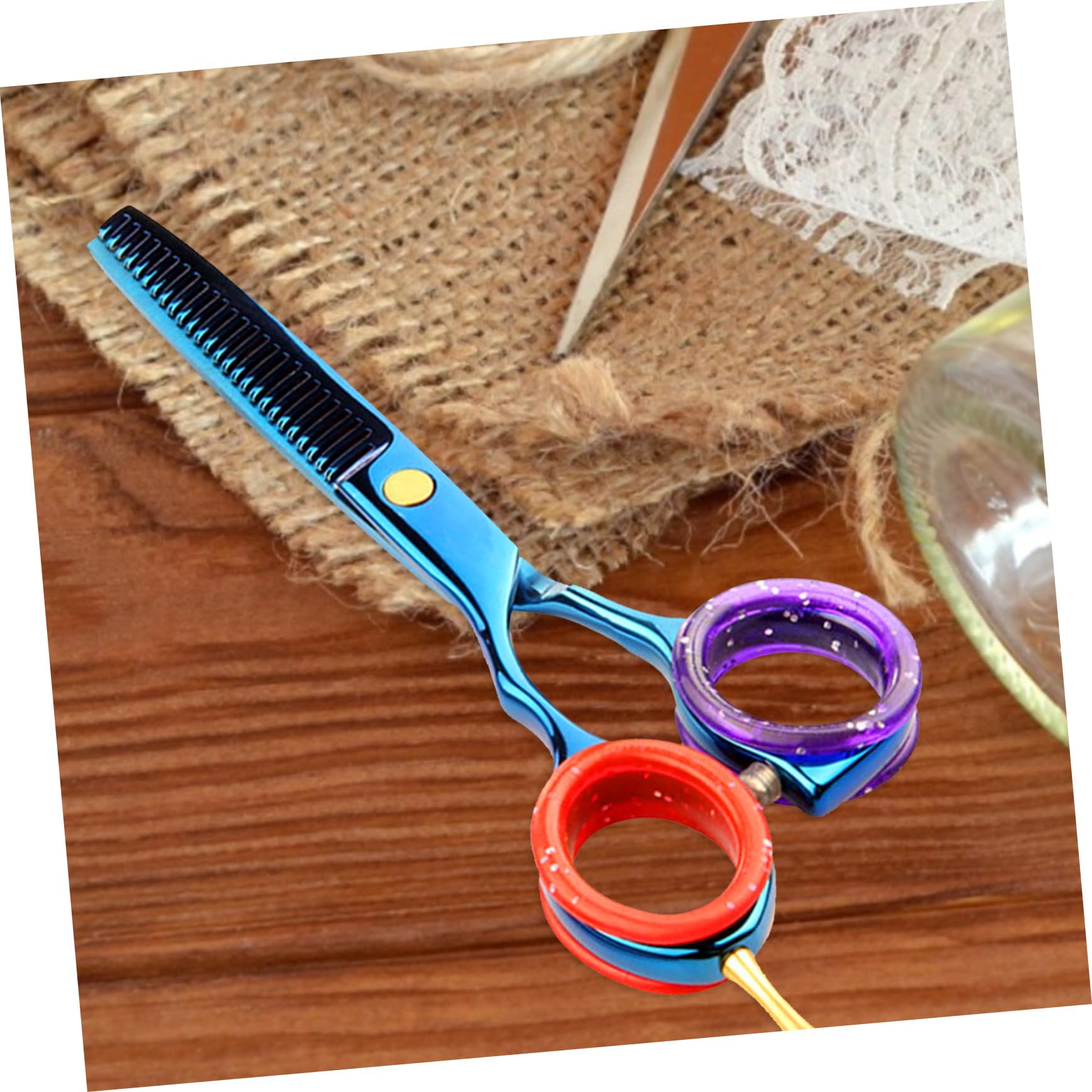 BESPORTBLE 100pezzi Silicone Colorati Per Forbici Da Toelettatura Per Comfort e Delle Per Parrucchieri e Amanti Degli Animali Domestici