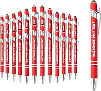 Vista 218 de AIFLM Bolígrafos personalizados con nombre a granel hasta 500 unidades de bolígrafos grabados gratis con tu nombre y texto para negocios