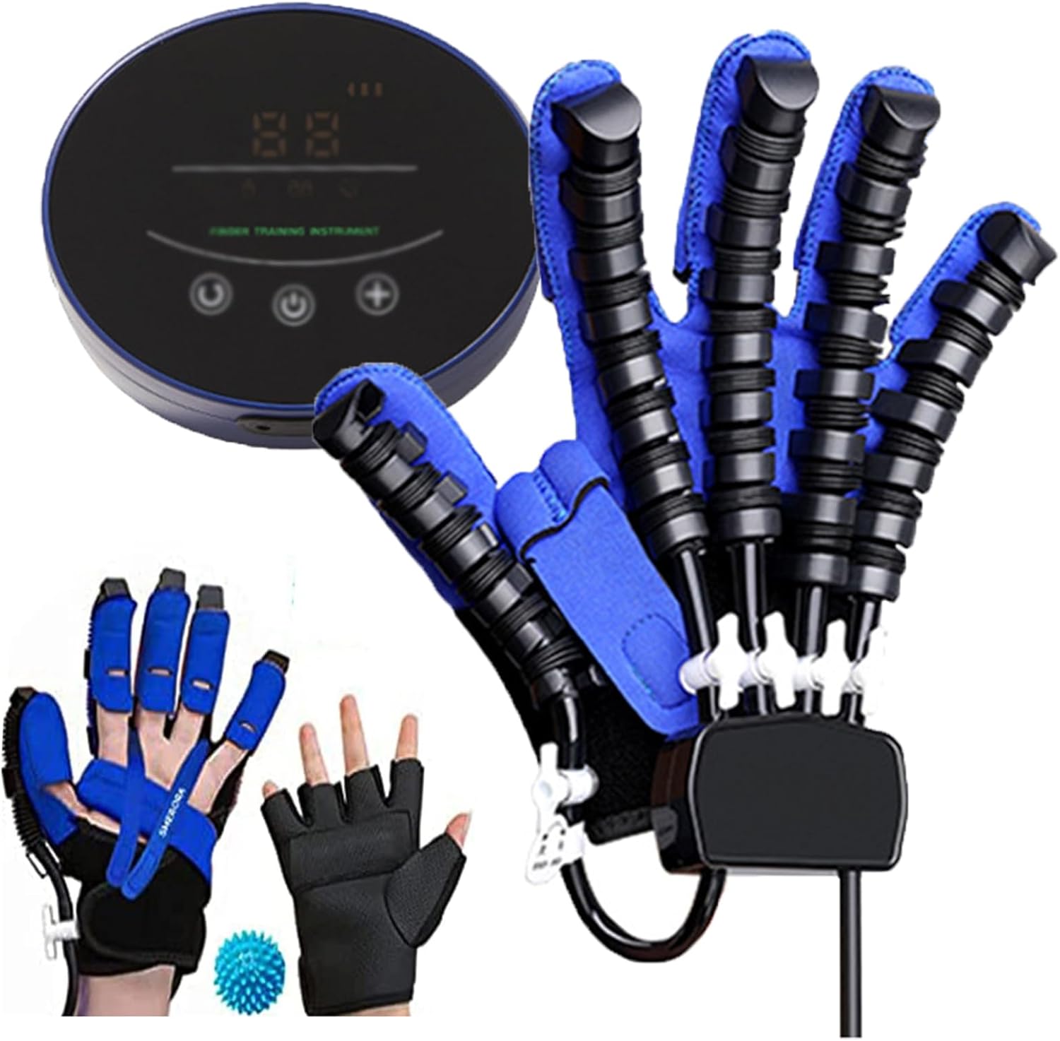 Amazon.com: Hemiplegia Finger Trainer, Rehabilitation Robot Gloves ...