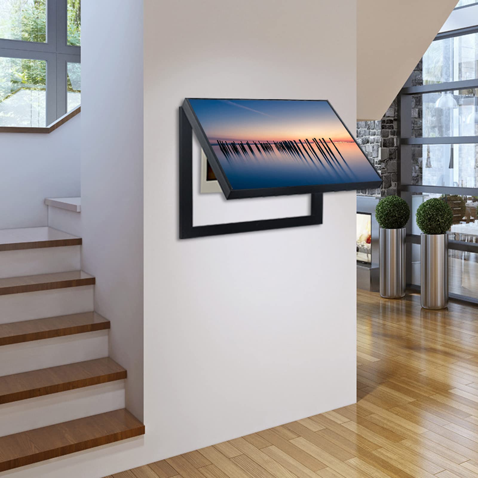 Wiszące obrazy ścienne, osłona panelu elektrycznego, 50 x 40 cm, nowoczesna, kreatywna, elektryczny wyłącznik bezpieczeństwa, dekoracyjne malowanie ścian ganek, korytarz