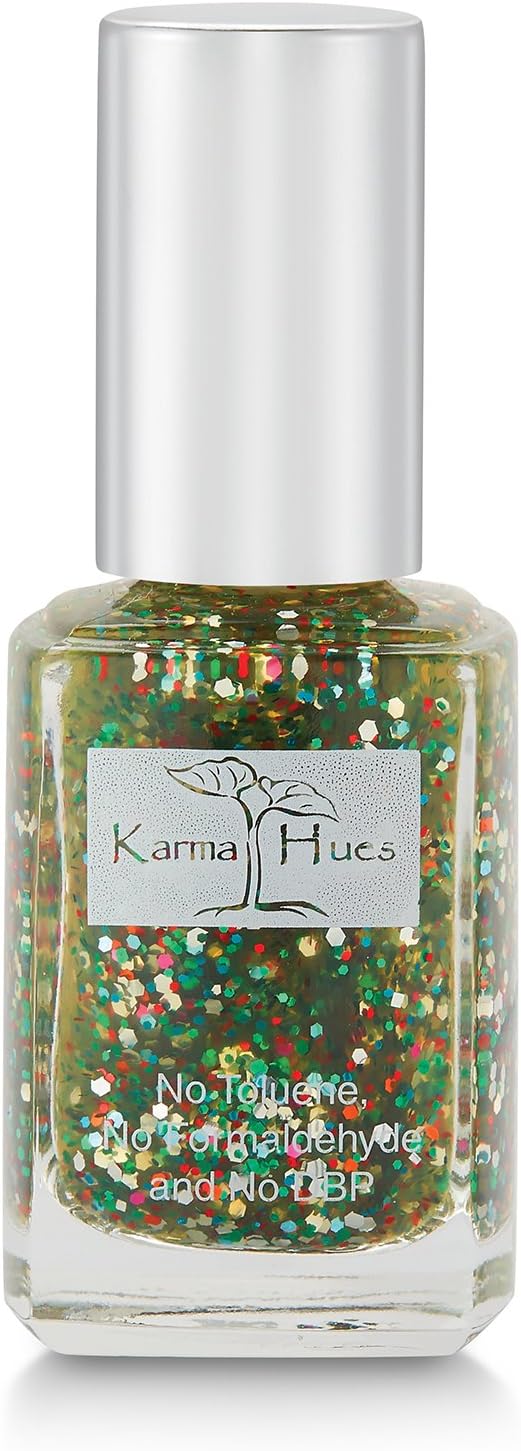 Natural Non toxic Nail polish - Vegan and Cruelty Free Nail Paint for Nail Art - Fast Drying Nail Polish for Women - Long Lasting Nail Polish (FIST PUMPS AND BEATS)