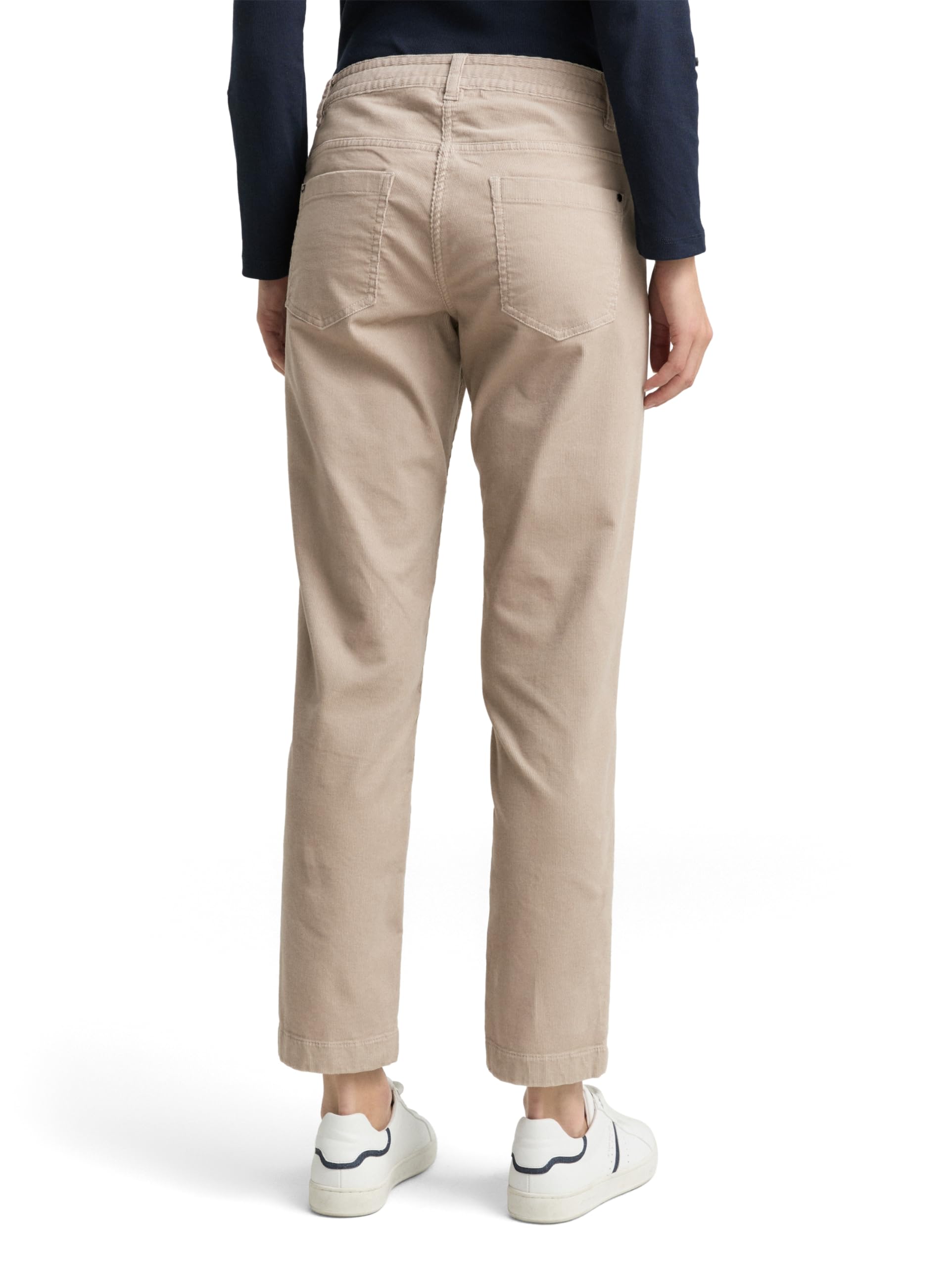 Tom Tailor Damen Tapered Relaxed Cordhose 1049411