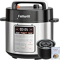 Vista 1 de Fullwill 9-in-1 Electric Pressure Cooker(2026 Upgraded), 12 Presets Instant Multi Cooker, Olla de Presion Nonstick Pot 6 Quarts