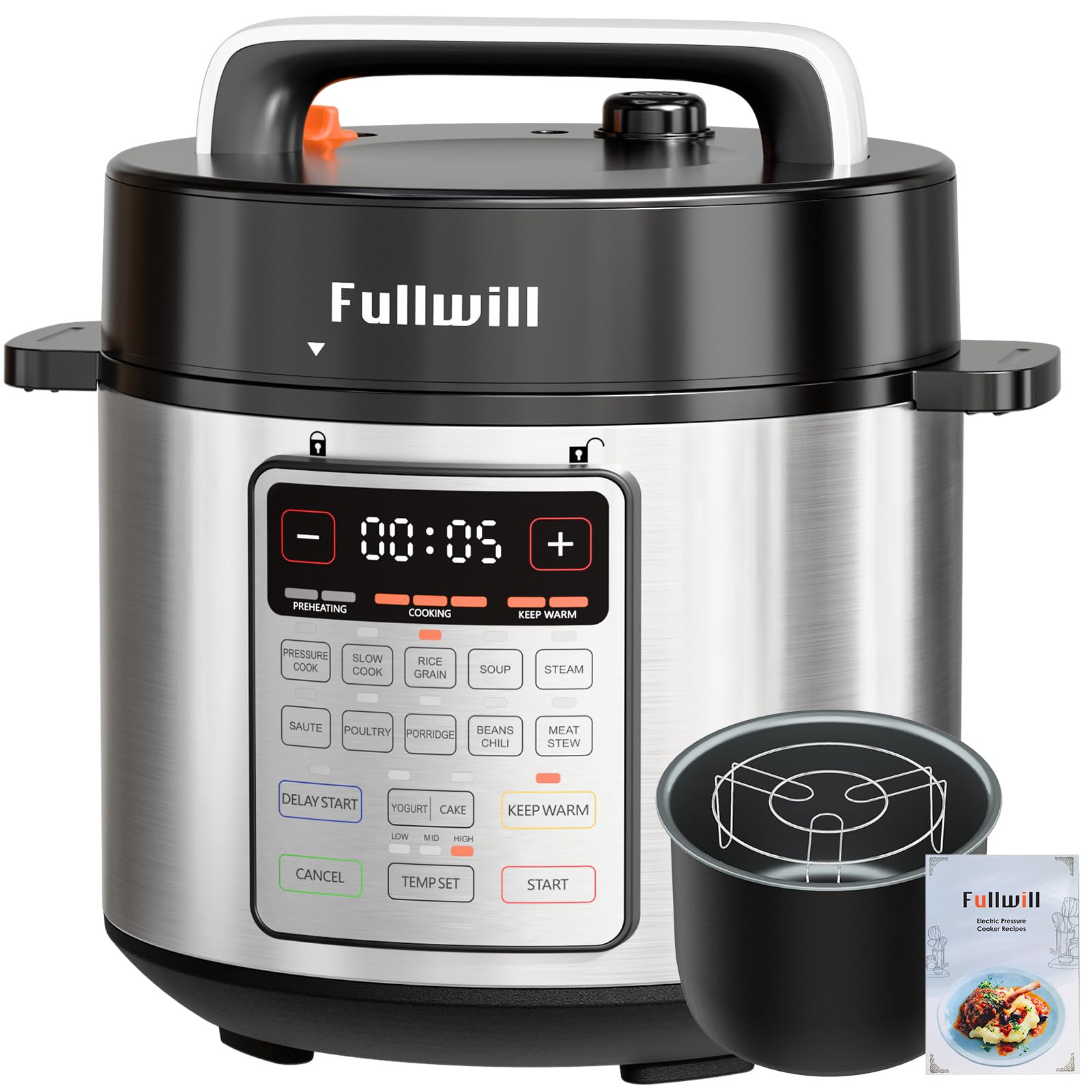 COMFEE' COMFEE’ 12-in-1 Electric Pressure Cooker