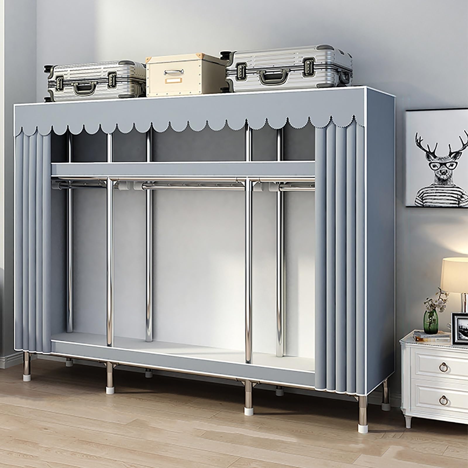 パイプクローゼット　カバー付き　① inskagu-y_7284102