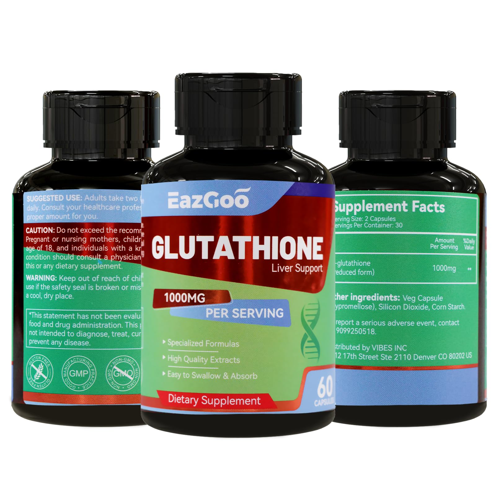 are glutathione supplements effective Amazon.com: EAZGOO Glutathione Supplement 1000mg Antioxidant Supplement