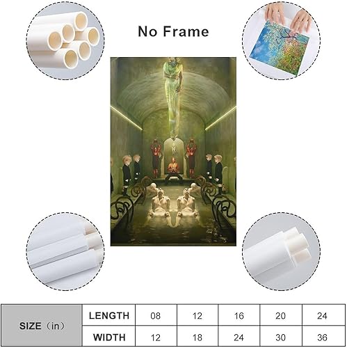 Miniatura 2 de Póster de TV Drama American Horror Story, póster de arte de la película, arte de pared, lienzo moderno, póster de cama y arte de pared, póster