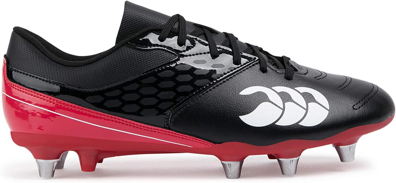 Canterbury CCC Phoenix Raze SG Rugby Boots, Extreme Comfort & Support
