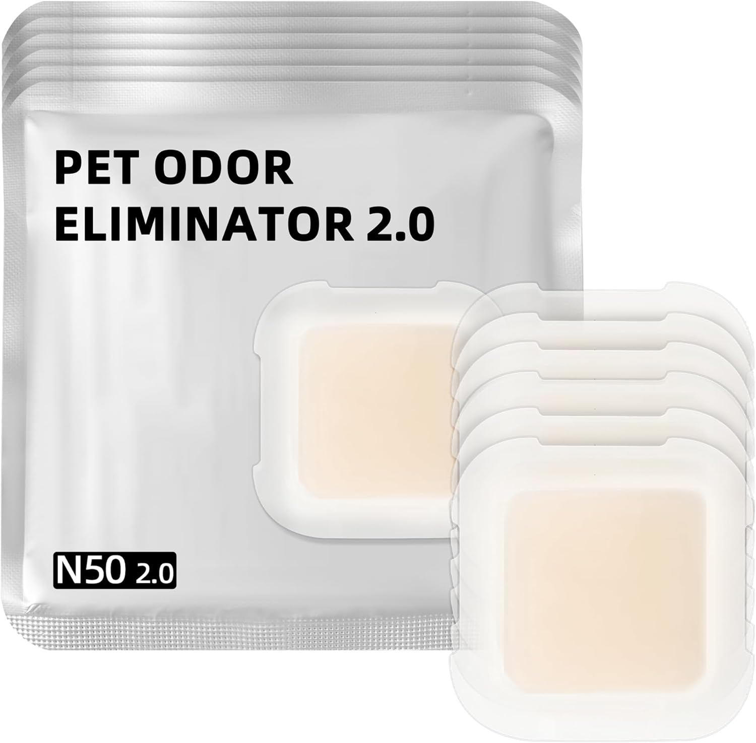 (Pack of 6) Pet Odor Eliminator 2.0 Competible with Pet-kit Cat Litter Box, Cats Odor Removers Fit for PuraMax PuraMax 2 Self-Cleaning Cat Litter Box, Pet Toilet Odors Control