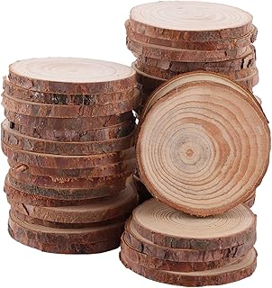11 Adorable DIY Birdhouses That Will Attract Feathered Friends to Your Summer Garden! 251 ASelected 50 Pcs Natural Wood Slices,6-7Cm Log Wooden Discs with Bark,Wo...